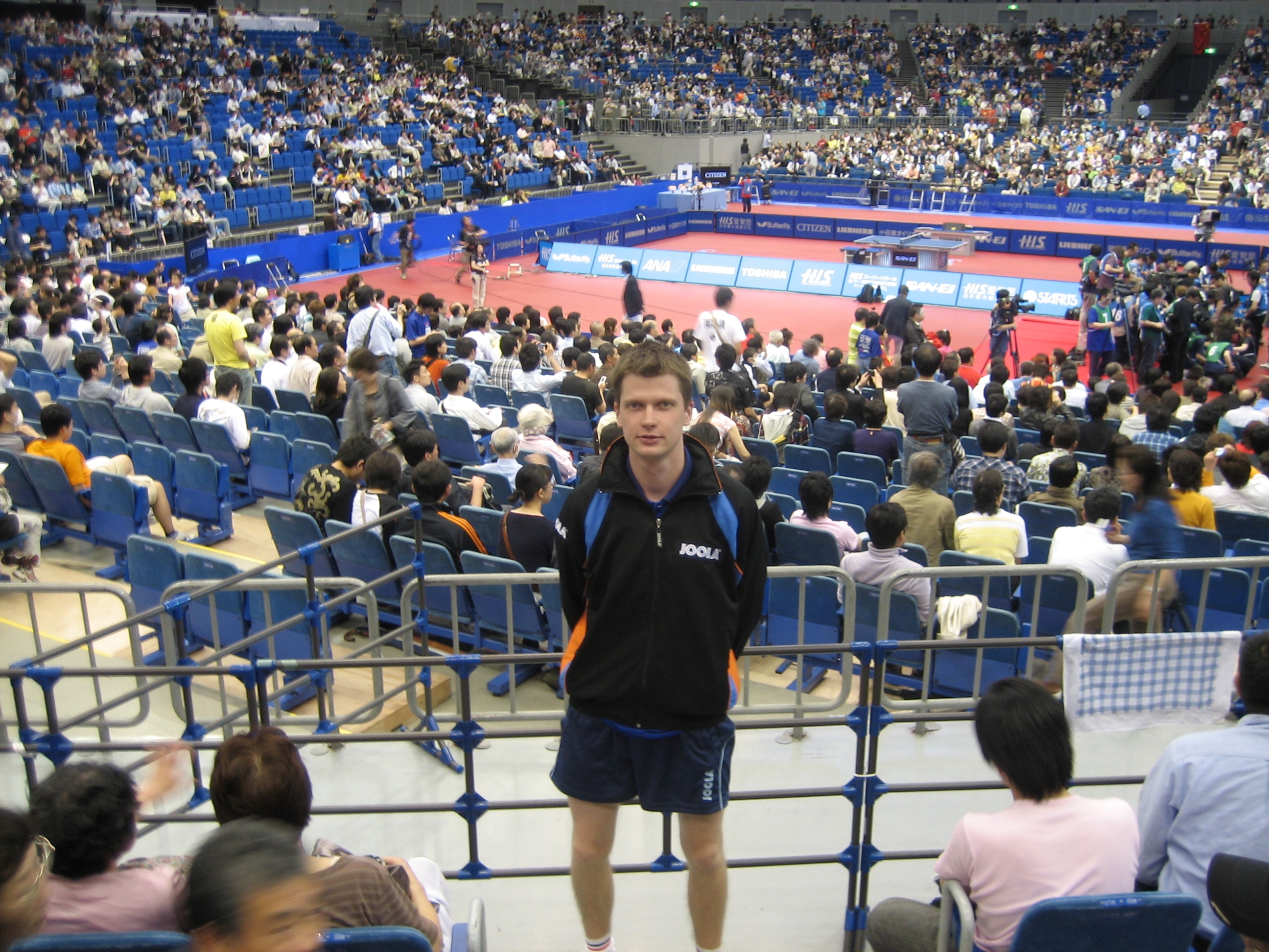Algirdas Skirgaila bei der WM 2009 in der Yokohama Arena in Japan